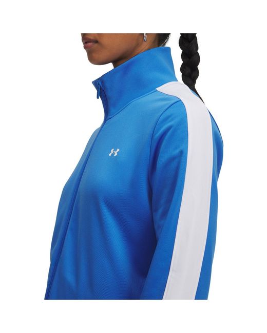 Under Armour Blue Tricot Tracksuit