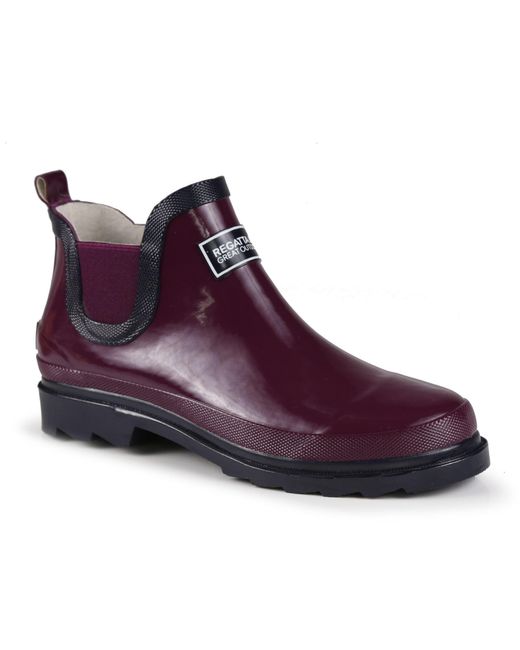 Regatta Purple Lady Harper Ankle Wellington