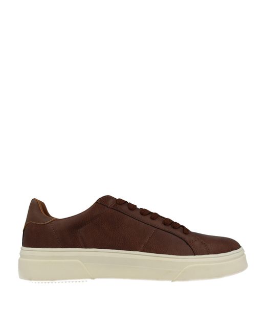 Thomas Blunt Brown Chunky Cupsole Lace-Up With Upper Textured A2213 for men