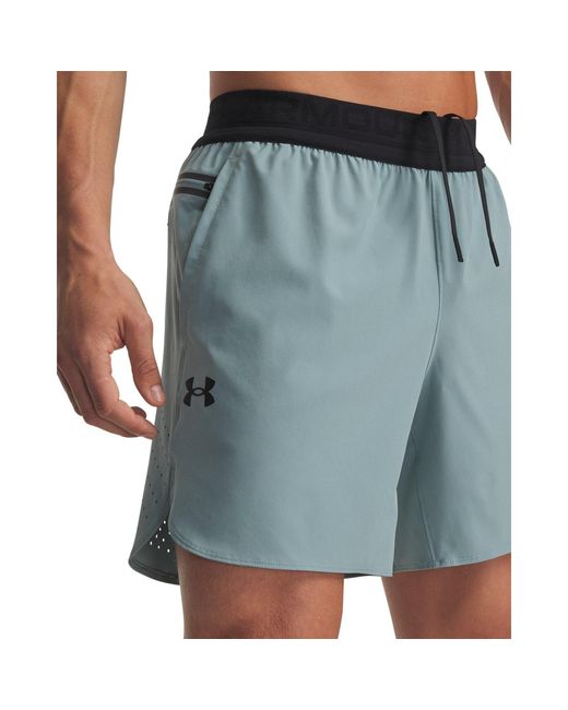 Under Armour Blue 6 Vanish Elite Shorts for men