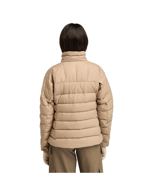Timberland Brown Bear Head Recycled Down Lightweight Jacket