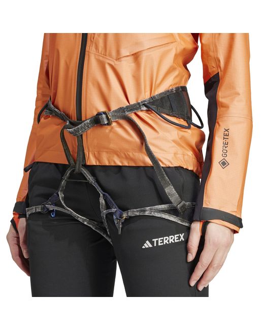 Adidas Brown Track Waterproof Jacket