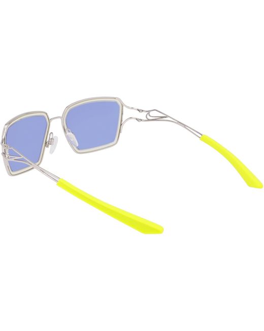 Nike Yellow Veil Prism Square Sunglasses