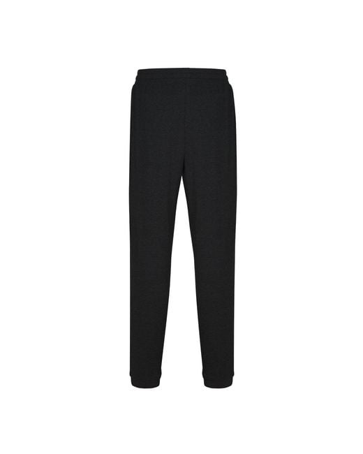 Slazenger 1881 Black Interlock Closed Hem Pant