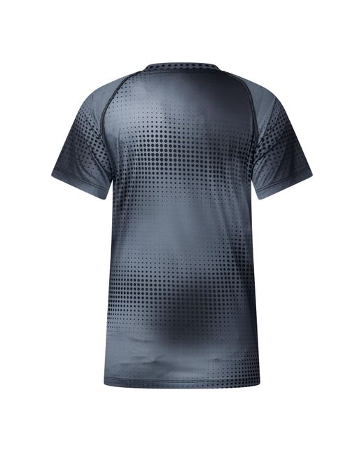 Newline Blue All Over Print T Shirt Ladies