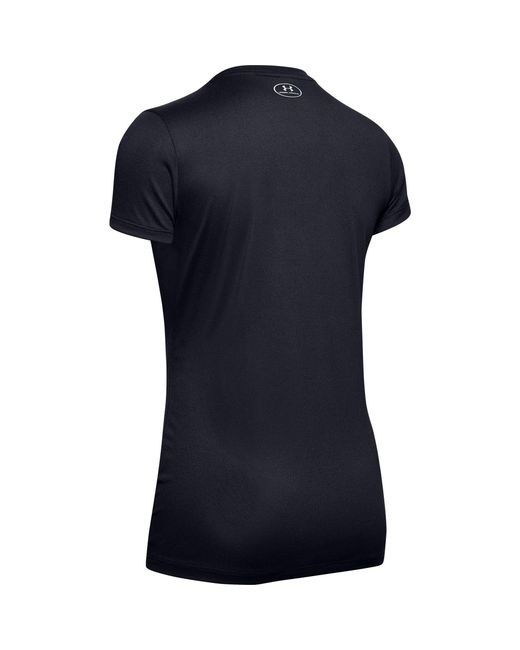 Under Armour Blue Tech V-Neck Short Sleeve