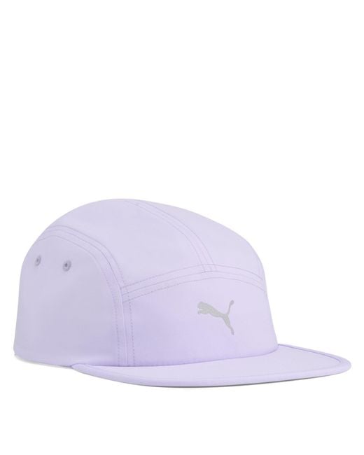 PUMA Purple 5 Panel Running Cap