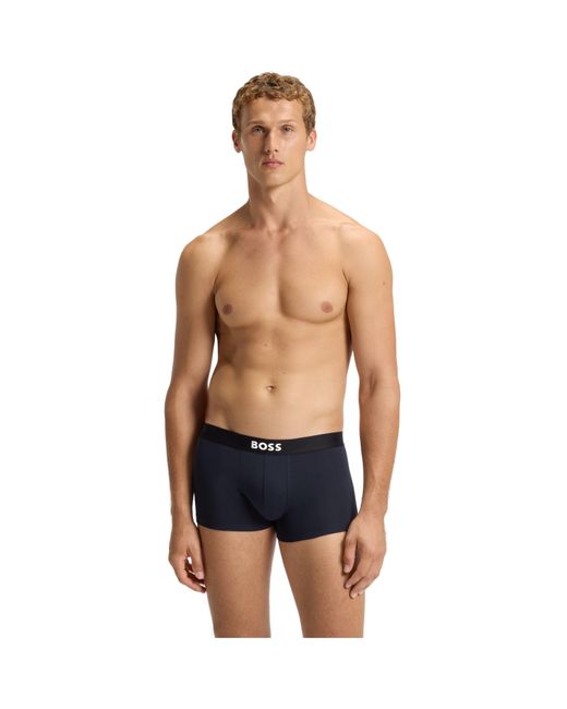 Boss Black 3 Pack Boxers With Logo Waistband for men
