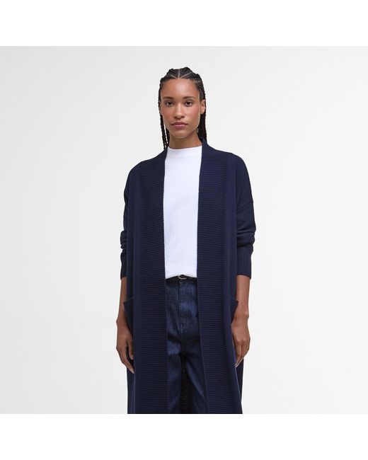 Barbour Blue Luna Cardigan