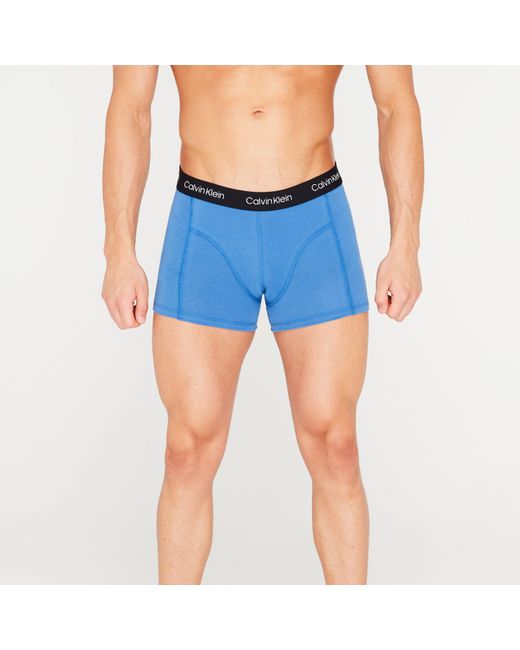 Calvin Klein Blue 365 2 Pack Trunks for men
