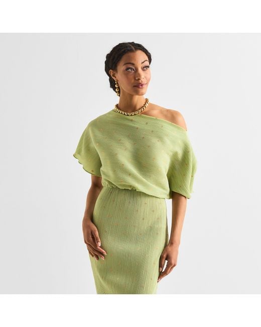 Never Fully Dressed Green Tilly Maxi Dress