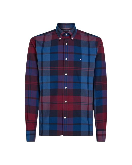 Tommy Hilfiger Blue Long-Sleeved Shirt for men