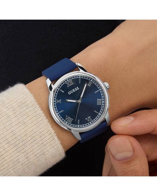 Guess Blue Chandler Analogue Quartz Watch