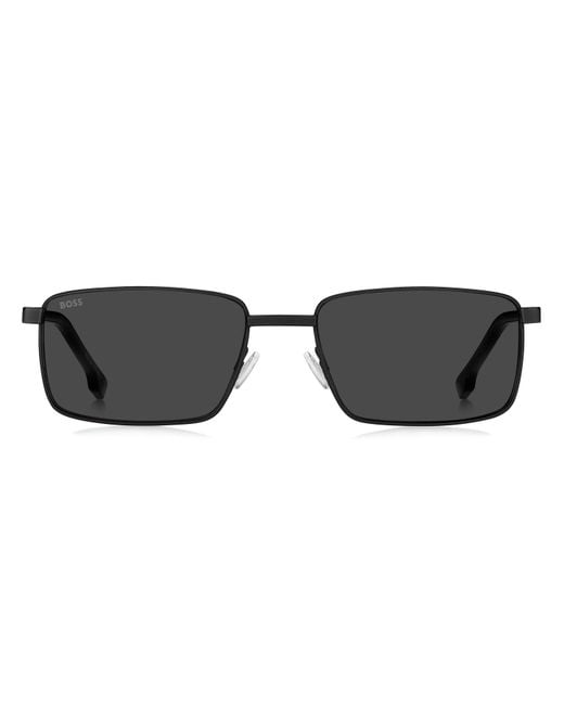Boss Black Round Sunglasses for men