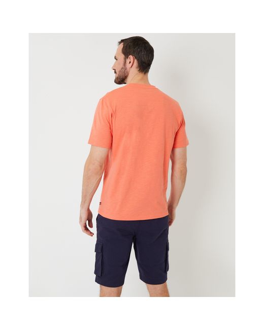 Saltwell Orange Miller Regular Fit T-Shirt for men