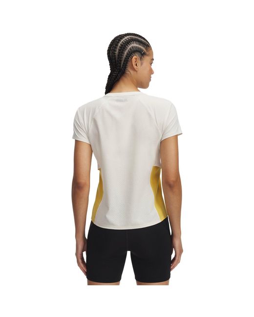 Under Armour White Trail Run Zip Ss