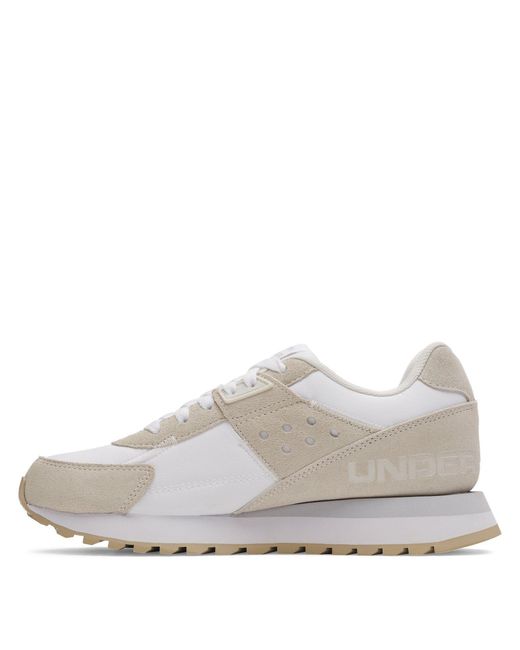 Under Armour White Essential Runner