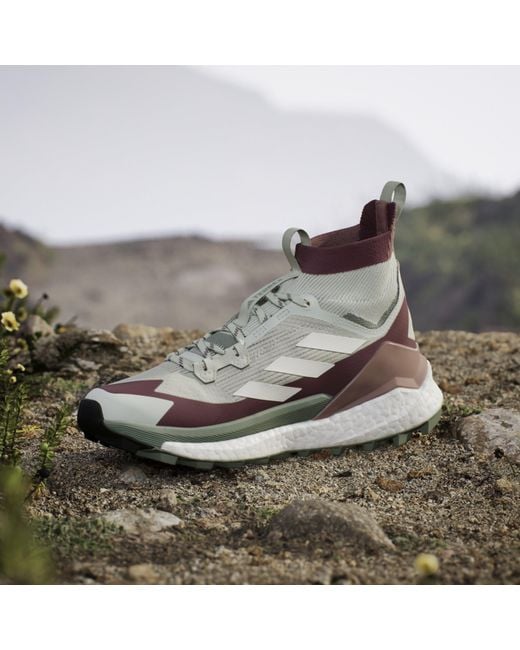 Adidas Gray Terrex Free Hiker 2 Off-Road Trail Running Shoes