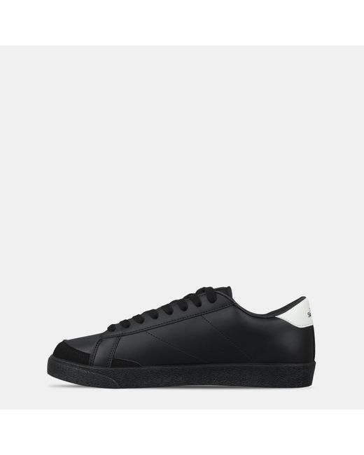 Slazenger 1881 Black Court Trainers for men