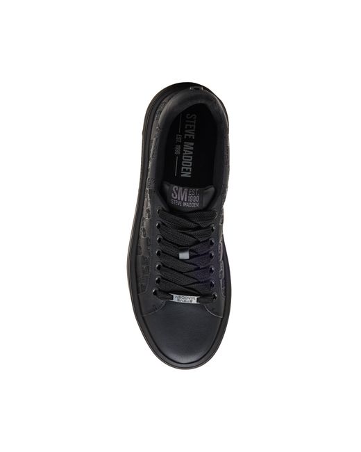 Steve Madden Black Madden Razoredge Sn64 for men