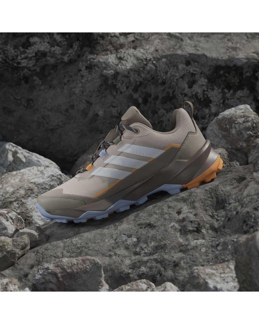 Adidas Brown Terrex Skychaser Ax5 Gore-Tex Hiking Shoes