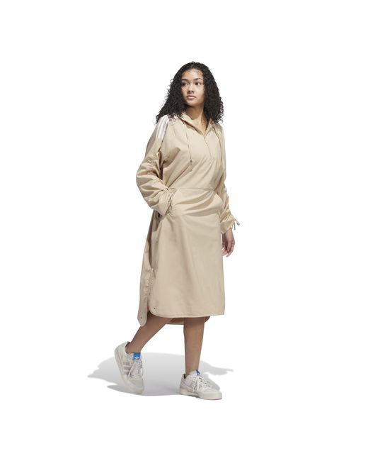 adicolor classics traceable parley dress adidas Originals in Natural But Style Is Right