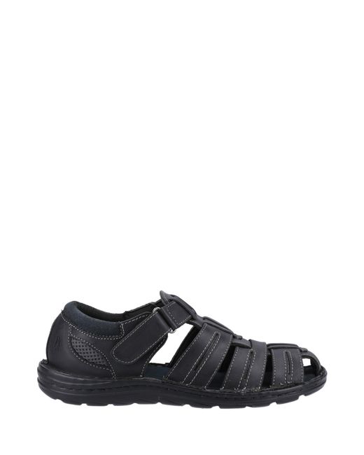 Hush Puppies Black Albert Fisherman Sandal for men