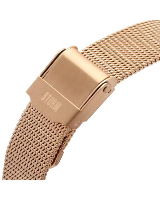 Storm Pink Reli Rose Stainless Steel Fashion Watch
