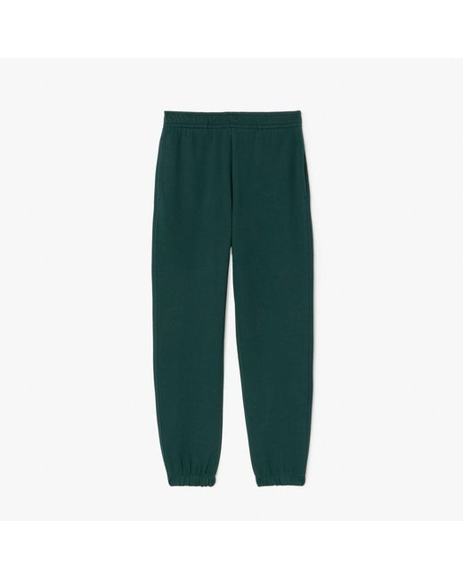 Lacoste Green Piqué Sweatpants