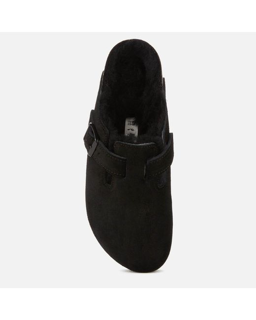 Birkenstock Black Boston Slim Clogs