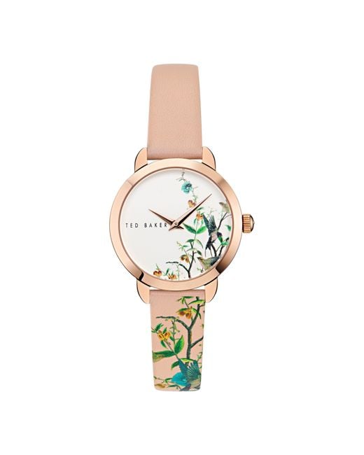 Ted Baker Metallic Fleure Quartz Analogue Quartz Watch