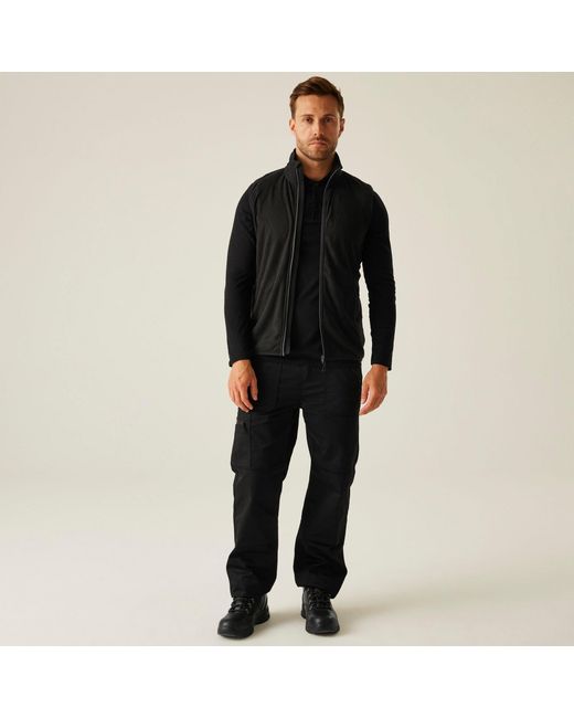 Regatta Black Navigate Fleece Bodywarmer for men