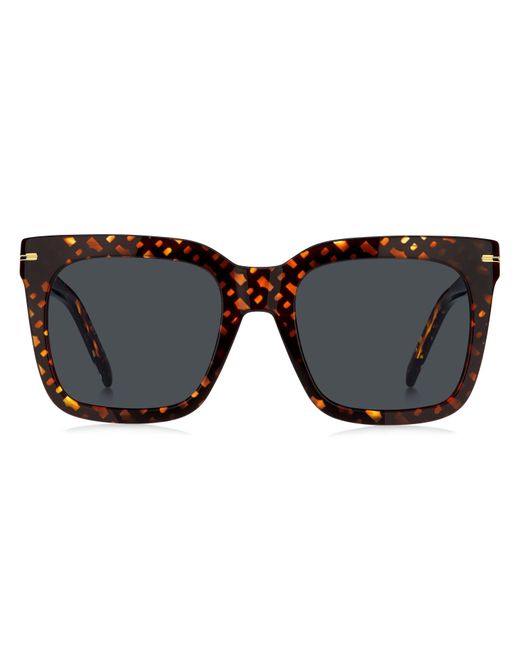 Boss Black Square Round Sunglasses