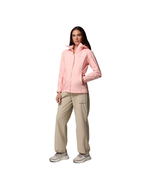 Columbia Pink Arcadia Ii Waterproof Jacket