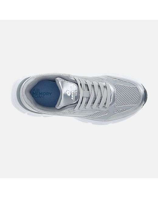 LOTTO SPORT ITALIA Gray Low-Top Trainers