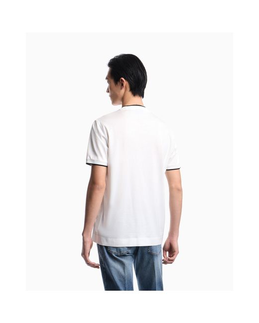 Emporio Armani White T-Shirt for men