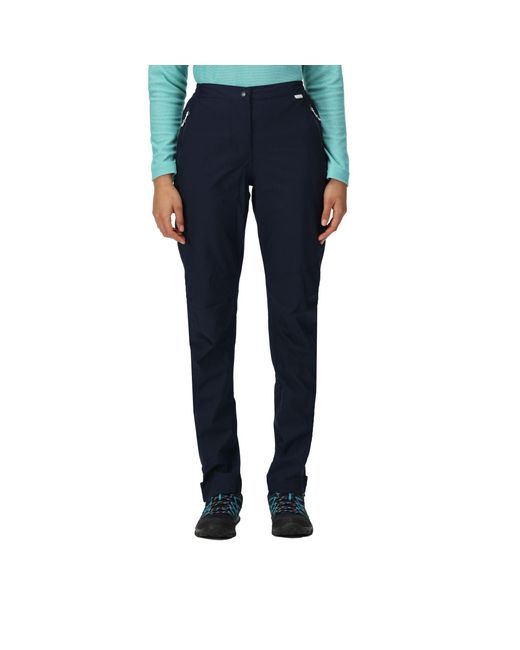 Regatta Blue Highton Waterproof Overtrousers (Long)