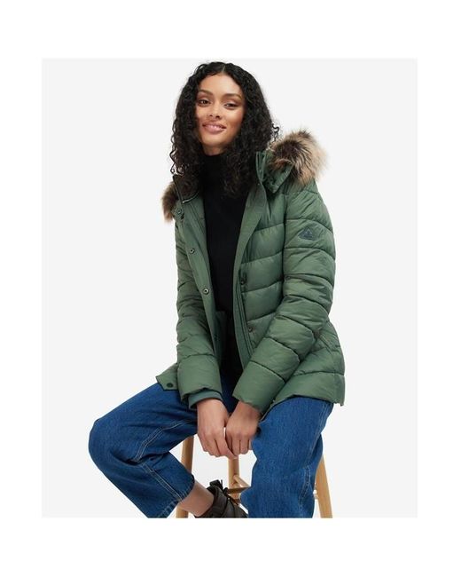 Barbour Green Housesteads Quilted Jacket