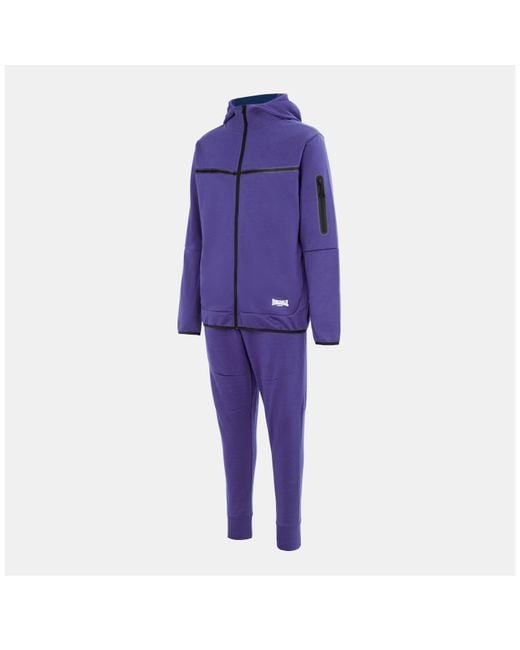 Lonsdale Purple Track Suit for men