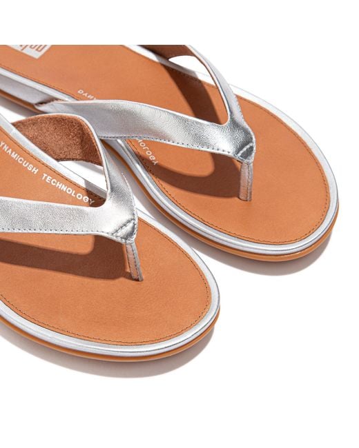 Fitflop Brown Gracie Flip Flops