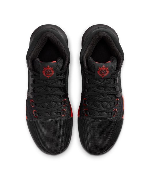 Nike Black Lebron Witness 8 Basketball Shoes for men