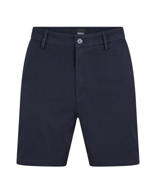 Boss Black Chino Shorts With Tonal Logo for men