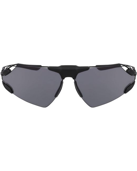 Nike Blue Zeus Edge P Wrap Sunglasses