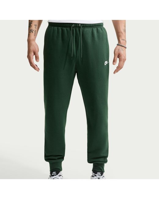 Nike Green Sportswear Club Fleece Jogging Pants for men