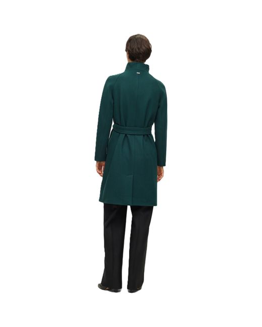 Boss Green Structured Designer Overcoat
