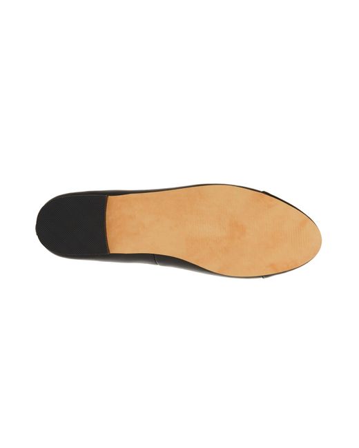 Steve Madden Black Ellison Bow Ballet Flats
