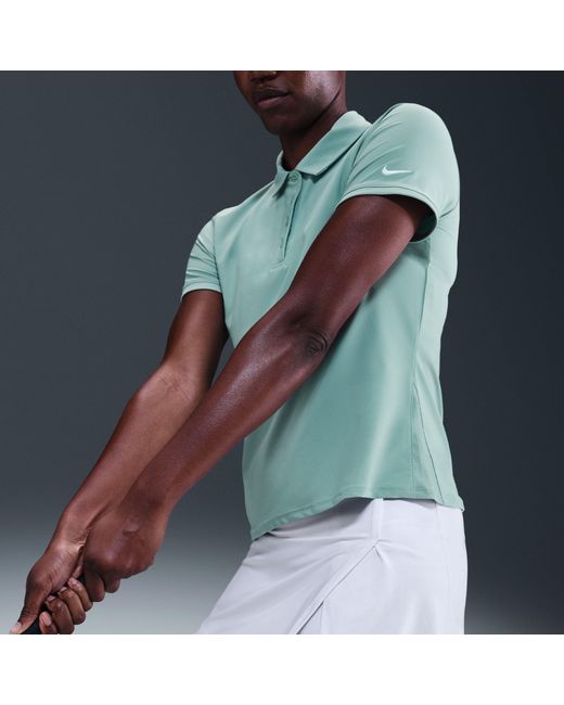 Nike Green Dri-Fit Victory Golf Polo