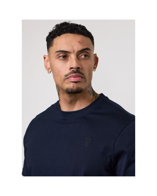Gym King Black Victory Jersey Tee for men