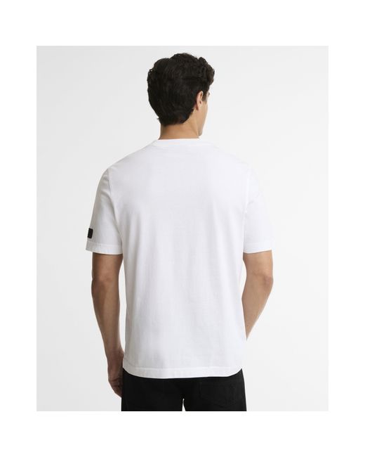 Barbour White B.Int Outline T Sn64 for men