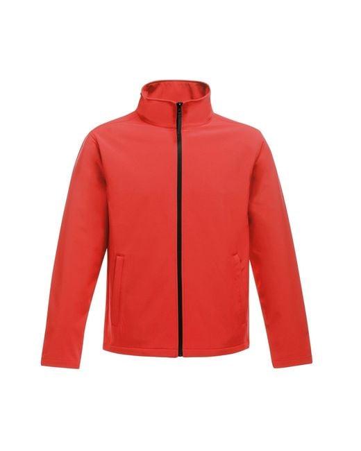 Regatta Red Ablaze Printable Softshell Jacket for men